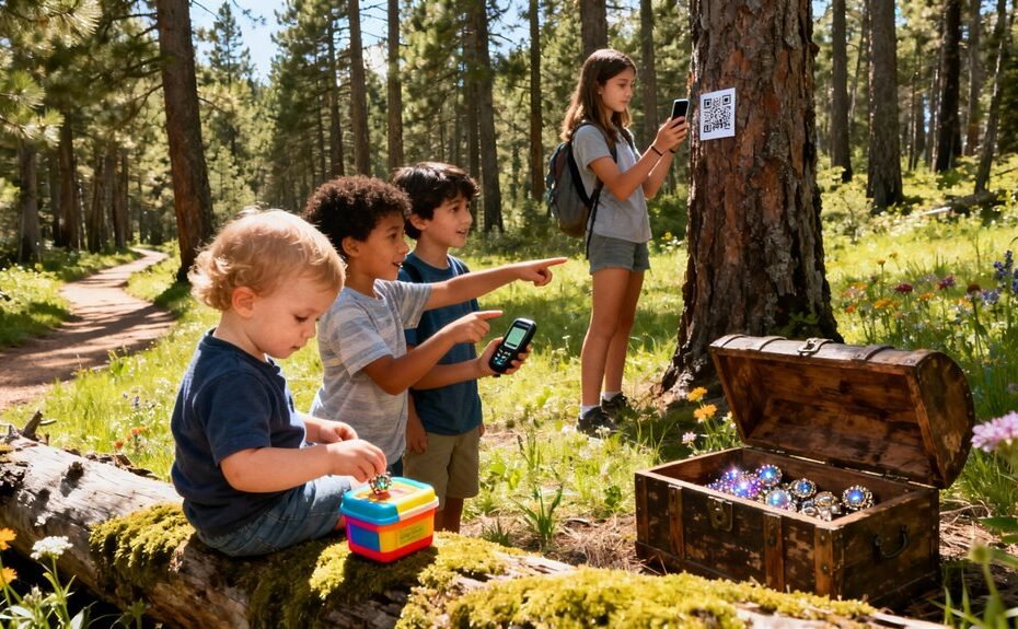 age appropriate geocaching activities