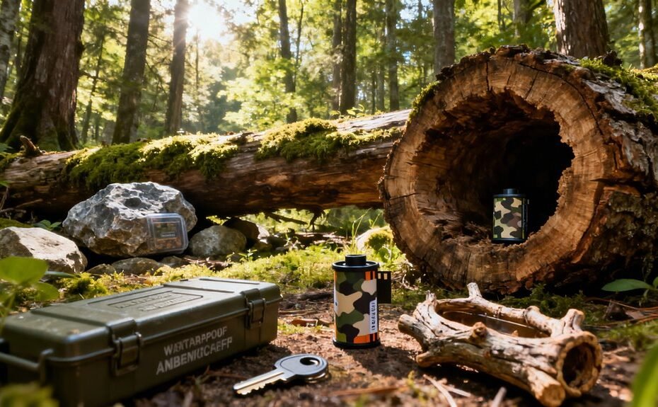 best geocache container selection