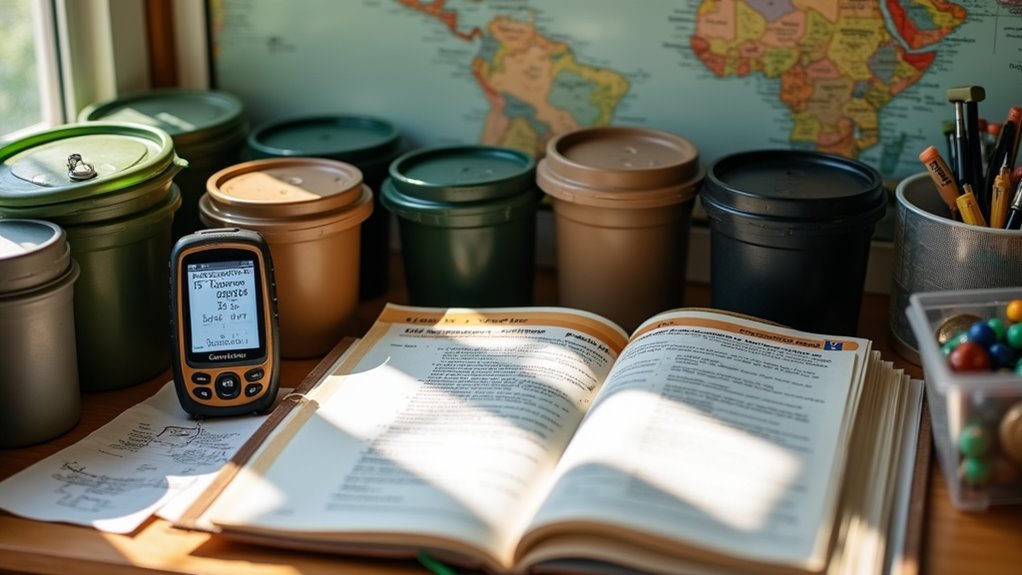 caches require 528 feet