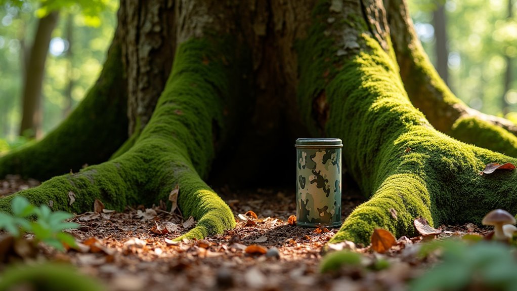 choose camouflaged seasonal spots