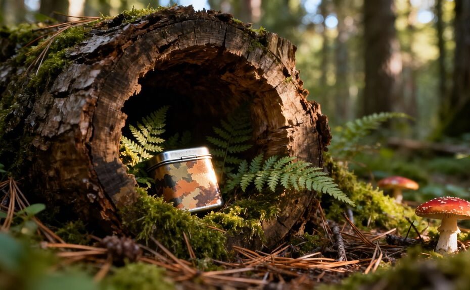 creative geocache hiding spots