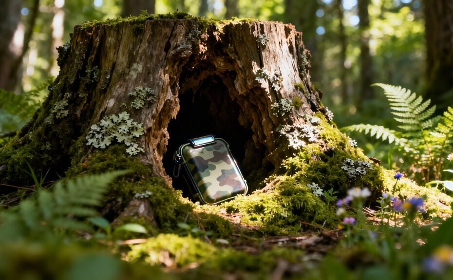 creative geocache hiding spots