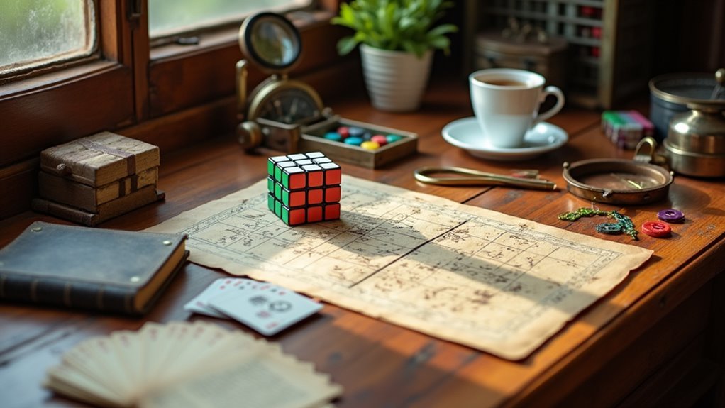 diverse geocaching puzzle challenges