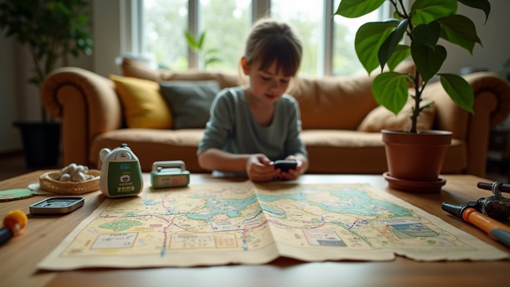 educational geocaching learning games