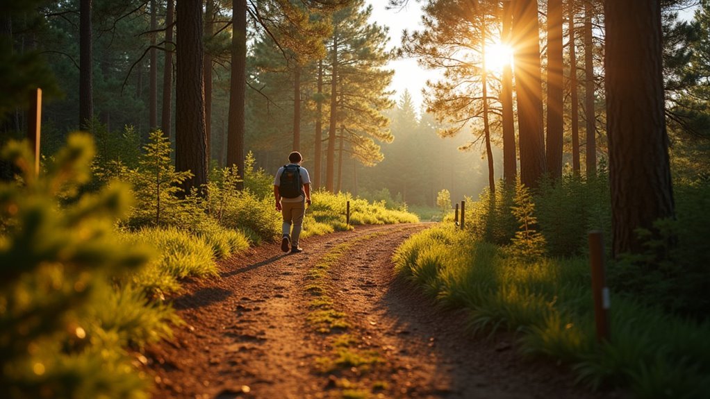 efficient geocaching volume trail