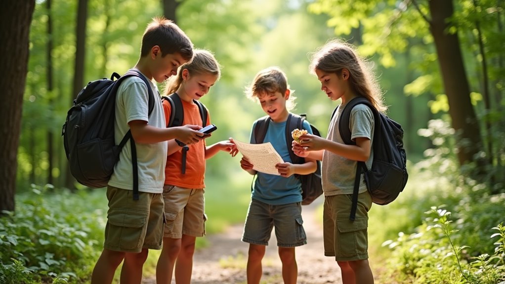 empowering tweens through geocaching