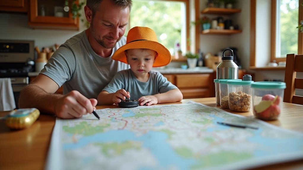 geocaching essentials with kids