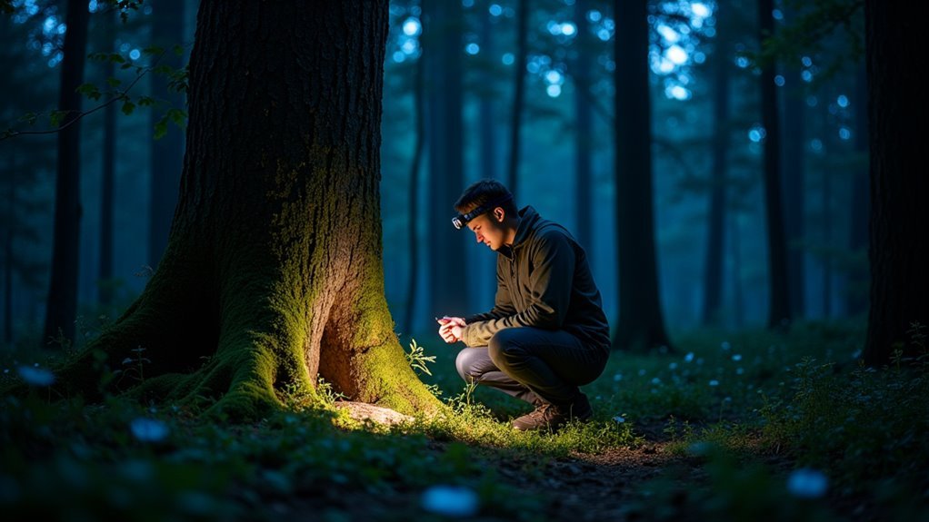 glowing paths reveal treasures