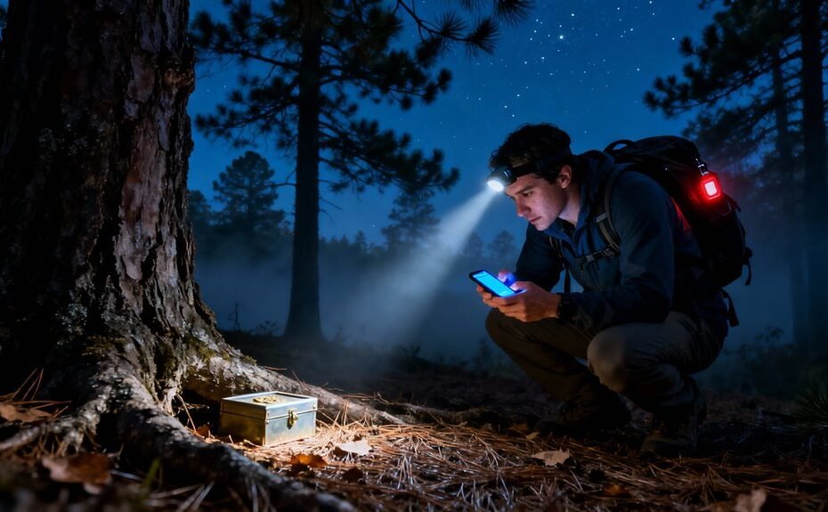 safe night geocaching guide