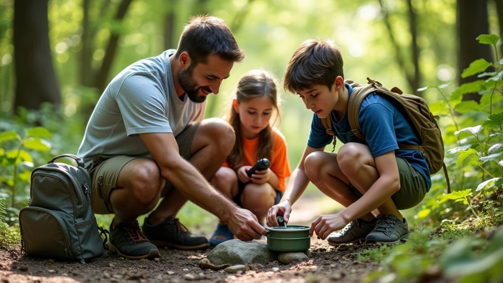 teaching kids cache etiquette