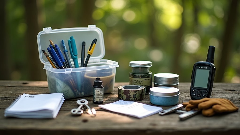 waterproof cache replacement essentials