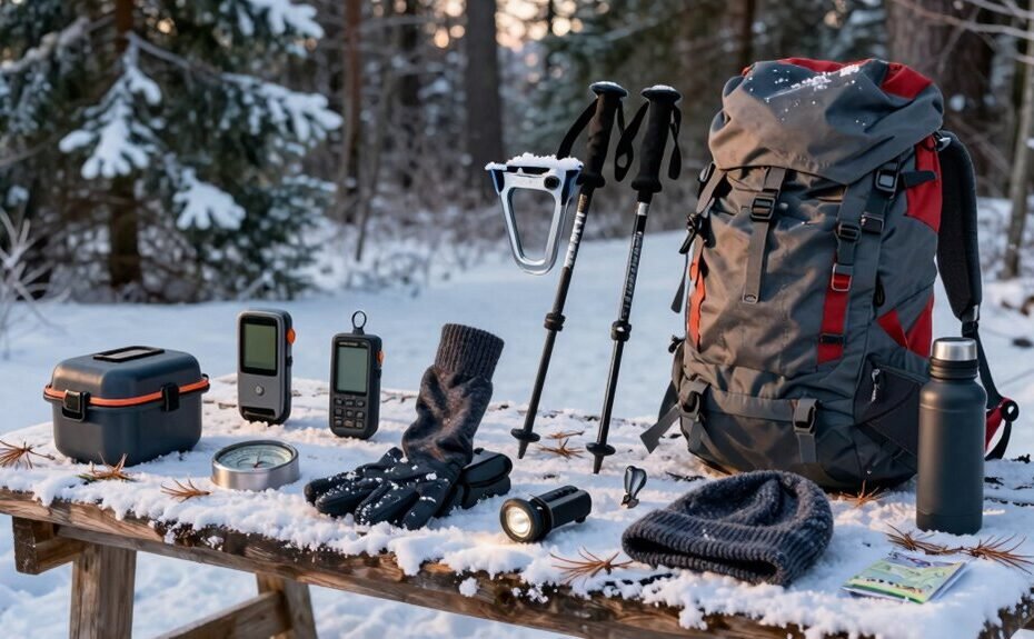 winter geocaching gear list