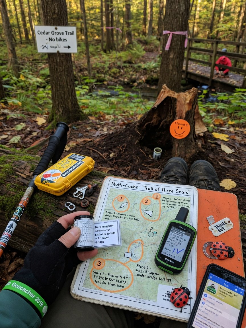 How to Create Multi-Cache Adventures